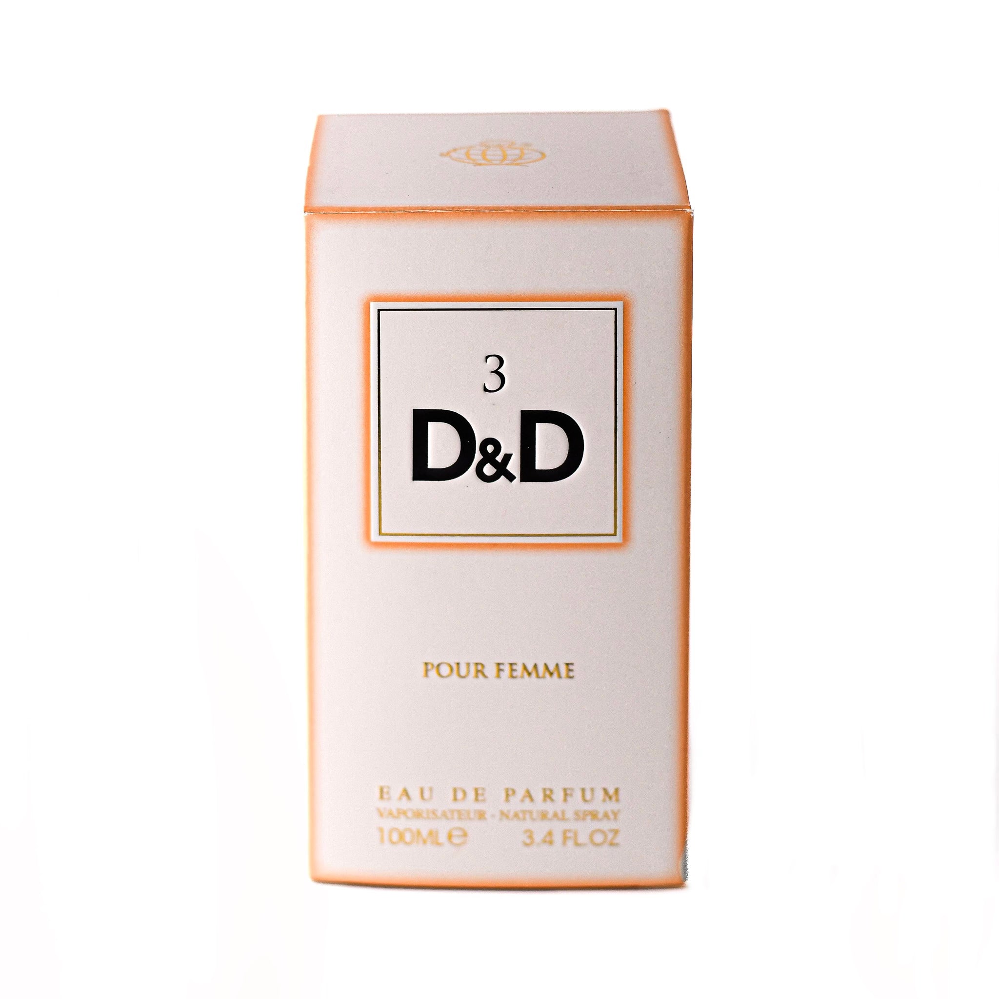 D&D no.3 Pour Femme by Fragrance World EDP 100ml
