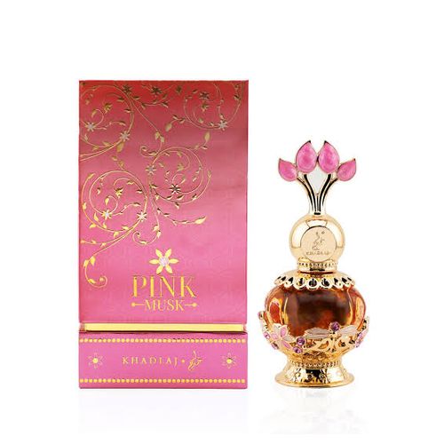 Khadlaj Pink Musk oil perfume for women 20 ml