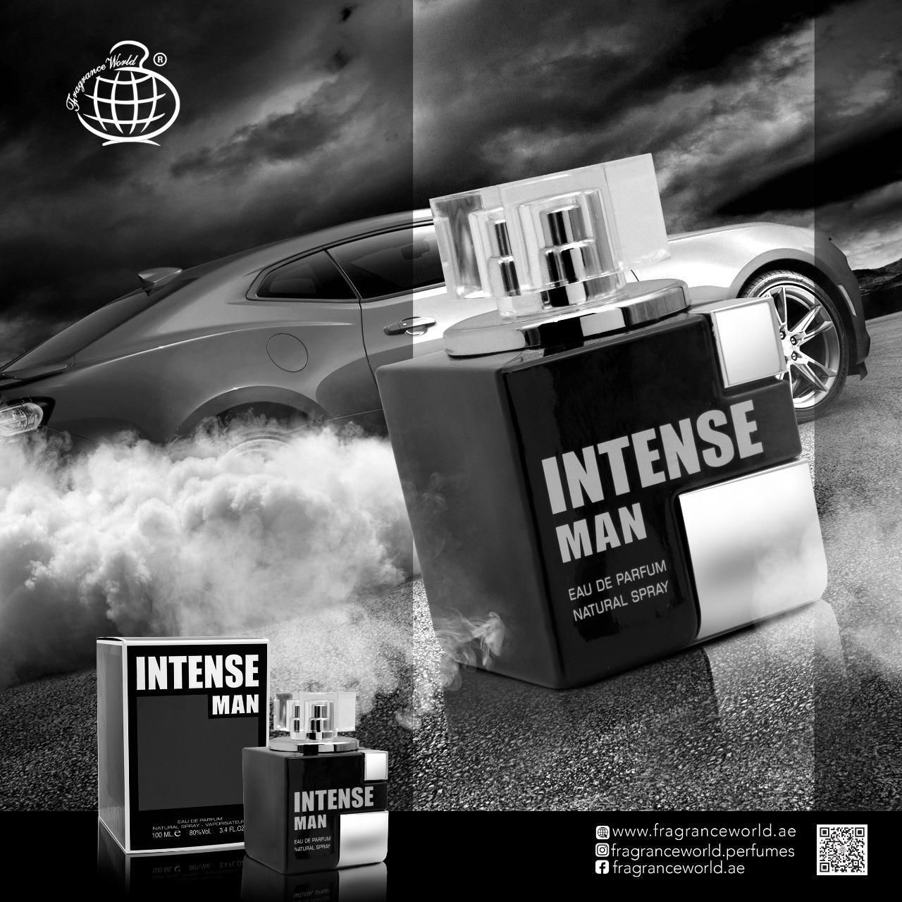 Fragrance World Intense Man Perfumed Water For Men 100ml