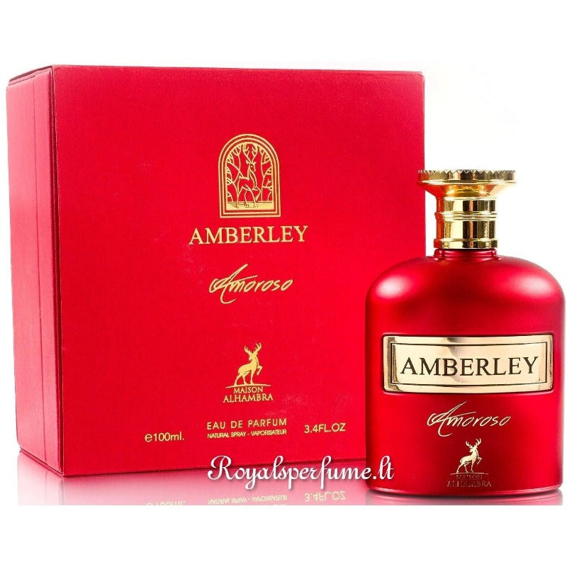 AlHambra Amberley Amoroso perfumed water for women 100ml - Royalsperfume AlHambra All