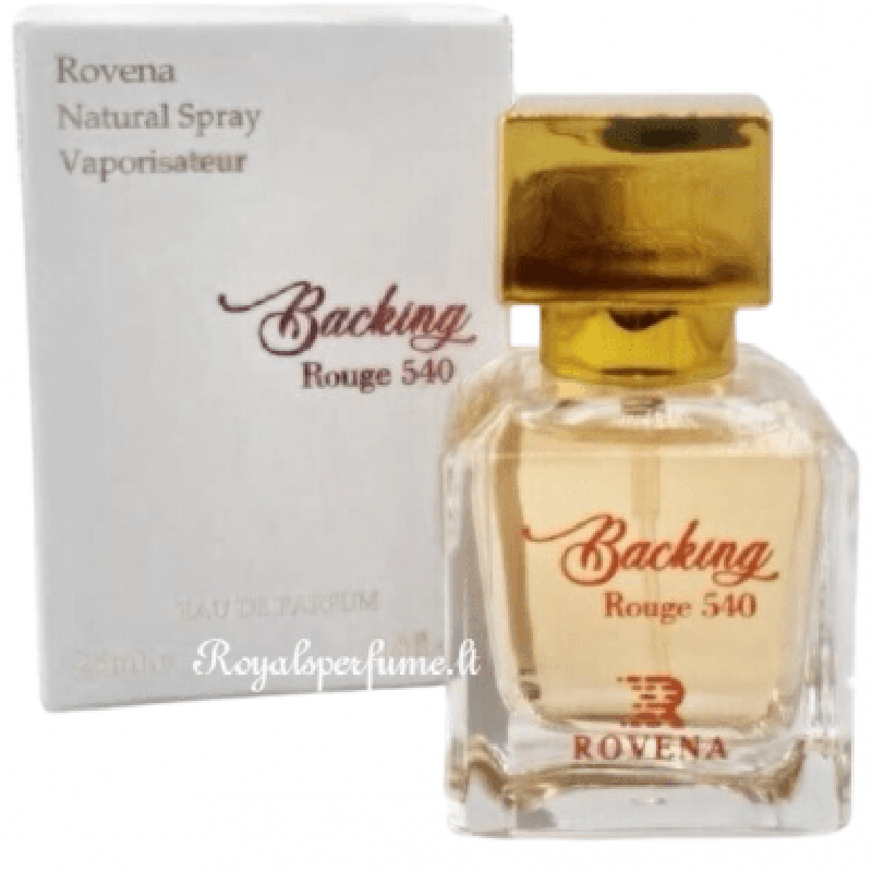 Rovena Backing Rouge 540 perfumed water unisex - Royalsperfume ROVENA All